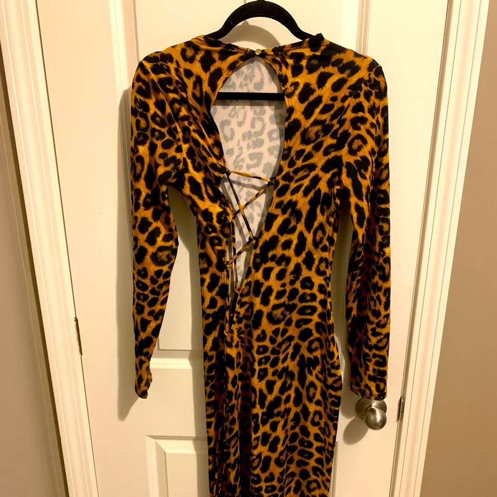 Uptown animal print dress